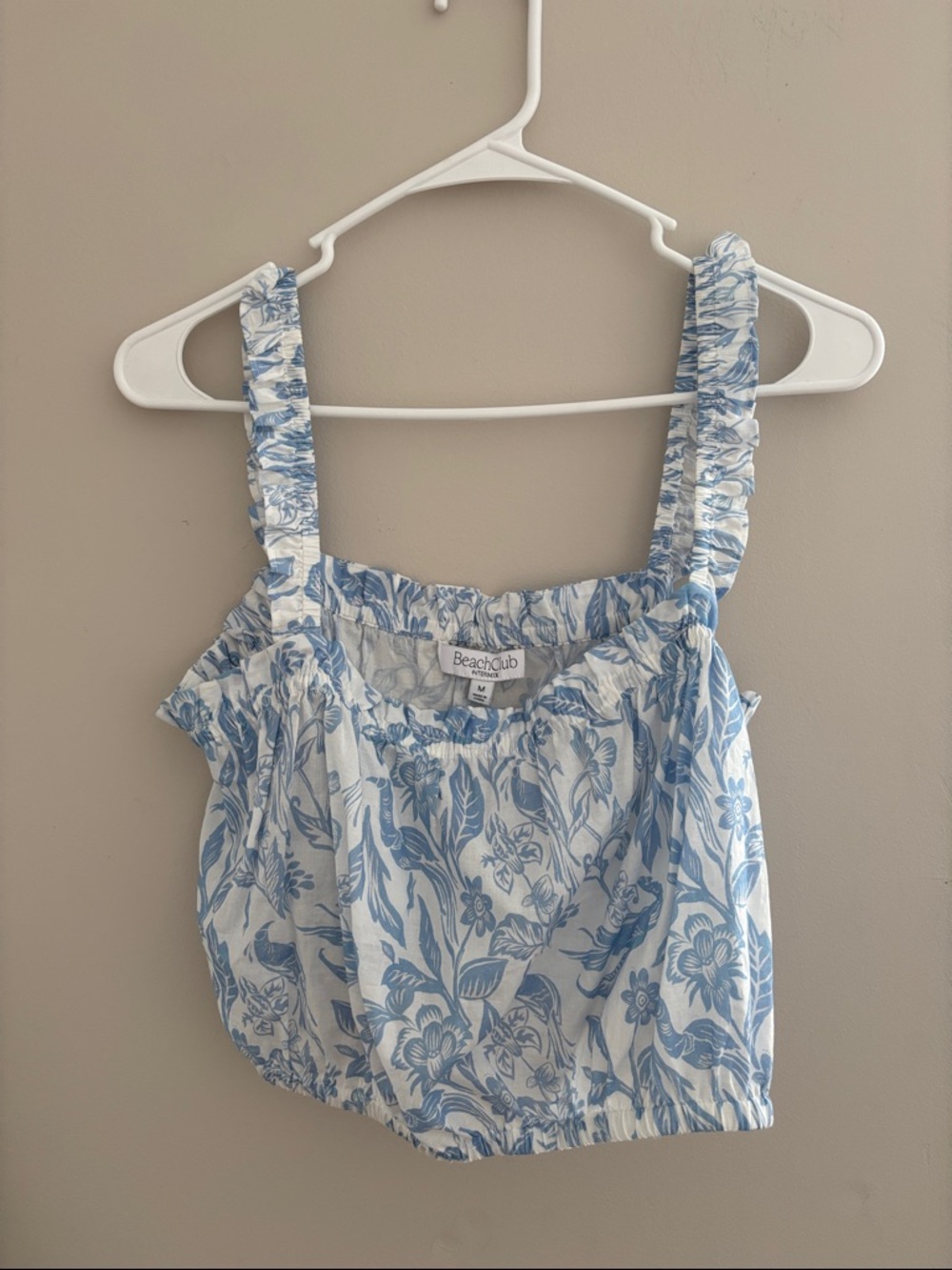 INTERMIX Beach Club | Cotton Floral Tank Top